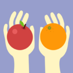 Compare apple and orange